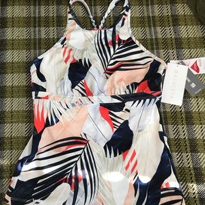 NWT Athleta Tahitian Bra Cup Tankini 36 B/C cup